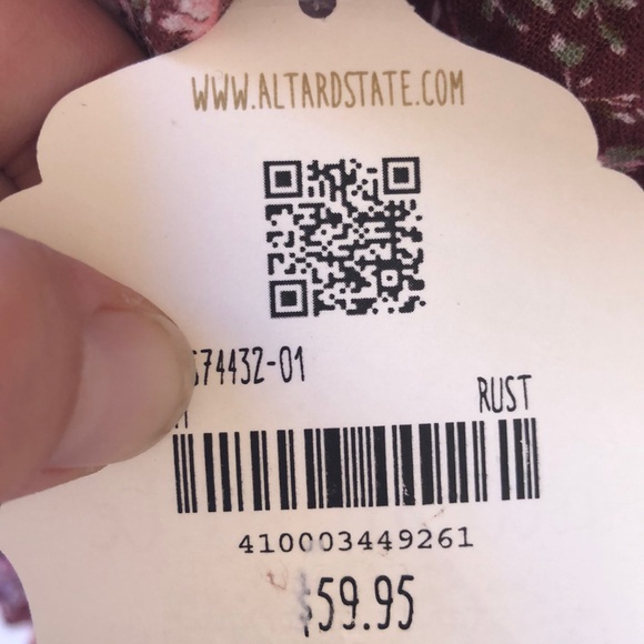 NWT! Altar’d State Long-sleeve Bodysuit! - Picture 6 of 7